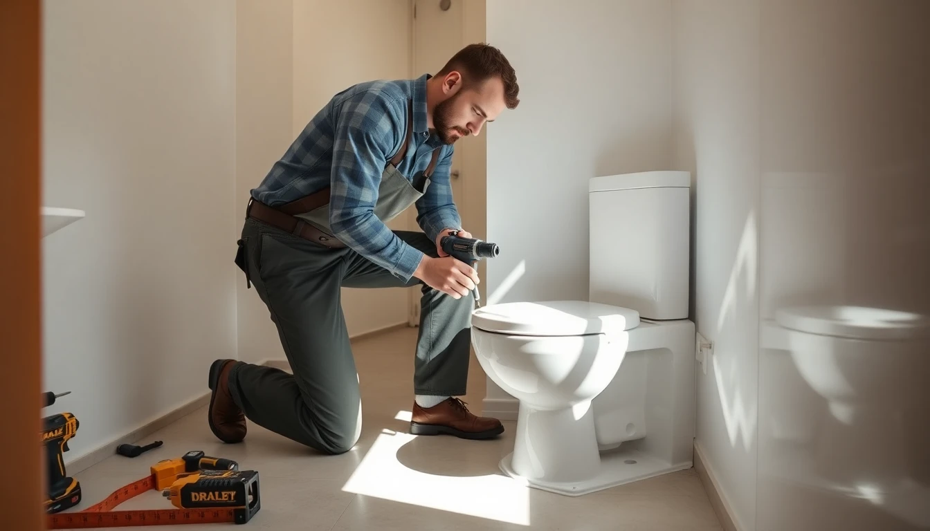 Toilet Installation